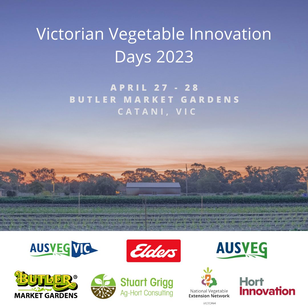 AUSVEG (@ausveg) on Twitter photo 🗓️Only 3 weeks to go!
🌱Join #AUSVEG for Victorian #Vegetable #Innovation Days in #Catani #VIC for 🤝 #networking #fieldtrials #veggie #horticulture updates & opportunities🥦
<a href="/VicVID23/">Victorian Vegetable Innovation Days</a> <a href="/Hort_Au/">Hort Innovation</a> #eatmoreausveg #aussiefarmers #aussiegrown #VicVID23 bit.ly/40M8oGx 🗓️Only 3 weeks to go!
🌱Join #AUSVEG for Victorian #Vegetable #Innovation Days in #Catani #VIC for 🤝 #networking #fieldtrials #veggie #horticulture updates & opportunities🥦
<a href="/VicVID23/">Victorian Vegetable Innovation Days</a> <a href="/Hort_Au/">Hort Innovation</a> #eatmoreausveg #aussiefarmers #aussiegrown #VicVID23 bit.ly/40M8oGx