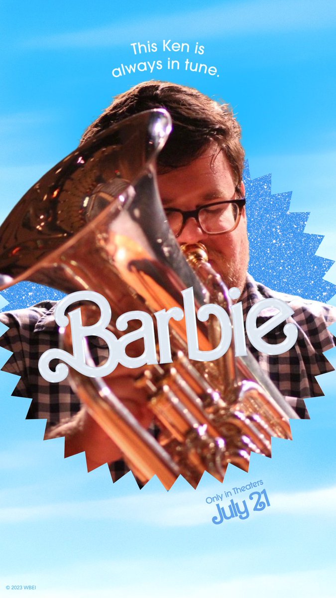 DrewBonnerMusic's tweet photo. No lies detected. My horn got tuned at the factory. Also unironically excited about this movie. https://t.co/TST2vjc1O4