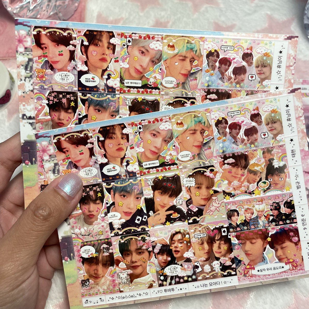 holybilly_'s tweet image. สติ๊กเกอร์ไดคัท 50%
A3 60฿ , A4 30฿ , A5 15฿ , A6 8฿
 , A7 6฿ ไดคัทฟรีน้า สนใจสอบถามทักเดมหรือแอดไลน์บนไบโอได้เลย🫶🏻 #สติ๊กเกอร์ไดคัท #ตลาดนัดENHYPEN #ตลาดนัดive #ตลาดนัดnct #ตลาดนัดnewjeans #ตลาดนัดproxie #ตลาดนัดtreasure #ตลาดนัดไฮคิว #แจกpng #รับทําของเเจก #ตลาดนัดkepler