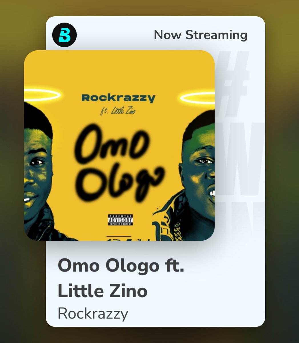 iamRockrazzy's tweet photo. Listen to Omo Ologo ft. Little Zino by Rockrazzy on Boomplay. https://t.co/jYn3c3gom6 https://t.co/9KHPMkVtcz