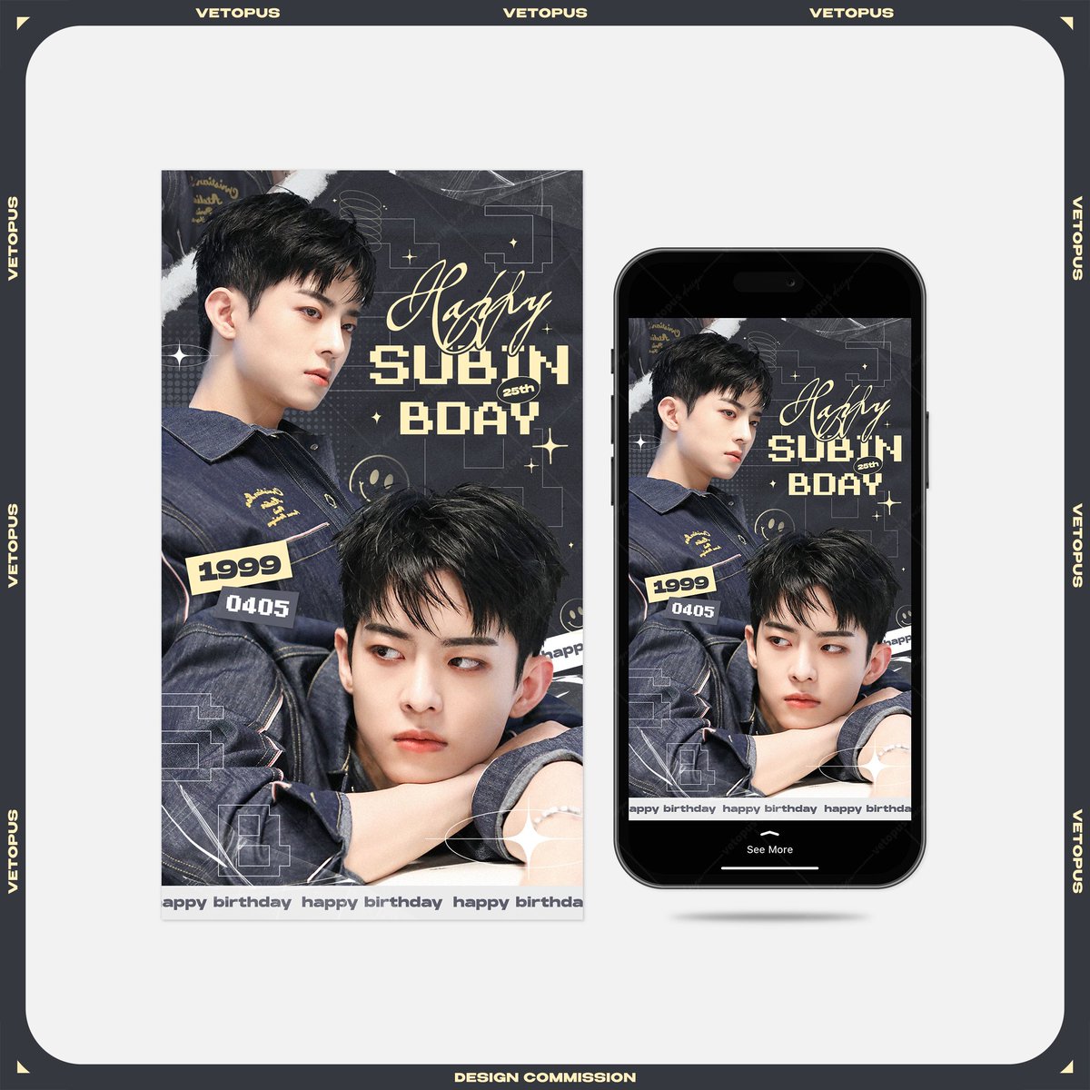 vetopus's tweet photo. 인스타그램 스토리 광고 디자인 / Instagram Story Ad Design
VICTON 빅톤 JUNG SUBIN 정수빈 수빈
#디자인커미션 #디자인 #커미션오픈 #커미션 #인스타 #인스타그램 #광고 #인스타스토리 #인스타광고 #광고커미션 #ad #instaad #commissionopen
#VICTON #빅톤 #SUBIN #정수빈 #수빈
instagram story ad design commission open