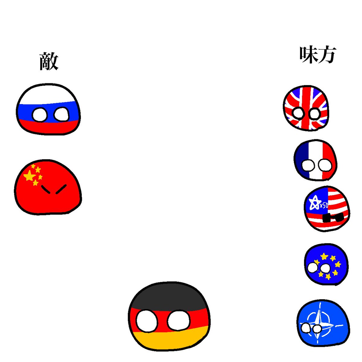 枢軸=連合ボール on Twitter