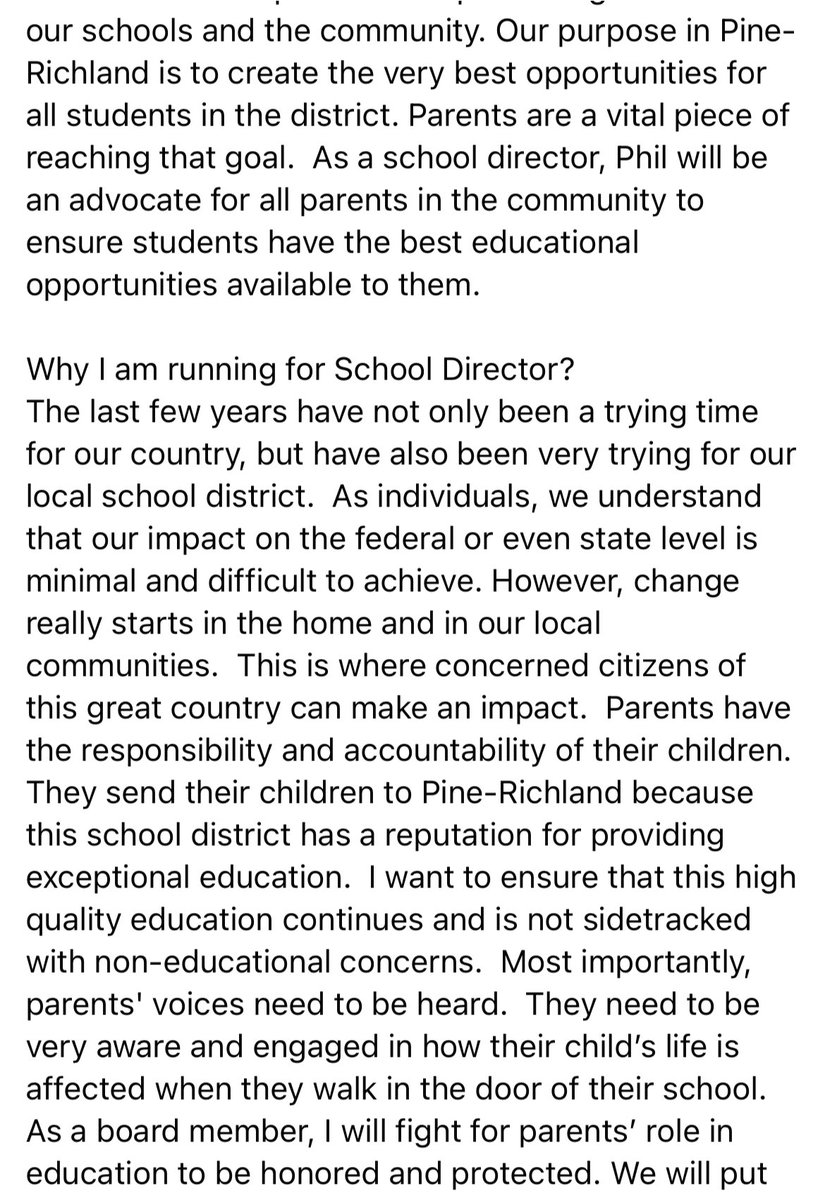 PRKIDSFIRST's tweet image. Meet PR Kids First School Board Candidate for District 3, Phil Morrissette.