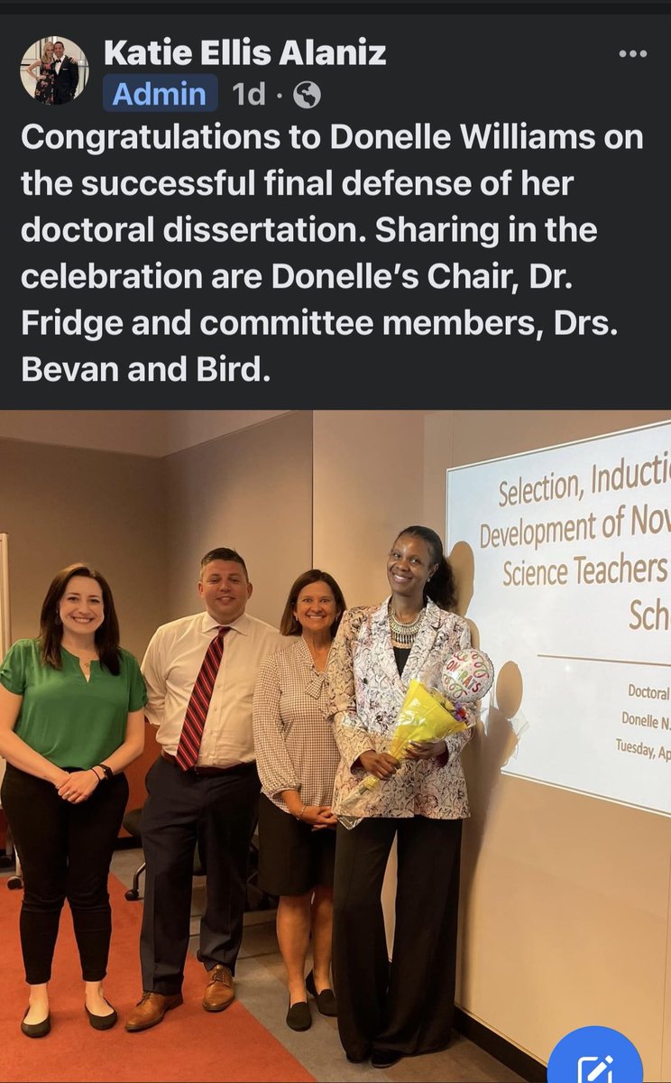 Donelle Williams, Ed. D. tweet media
