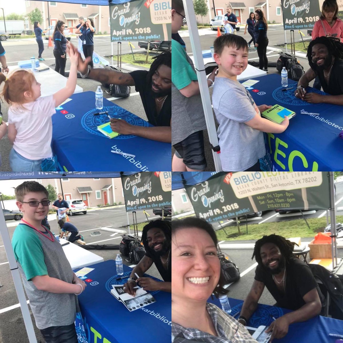 1_Crafty_Mother's tweet image. 5 years ago when we got to meet @JasonReynolds83 📚❤️ Thank you for visiting all those years ago ☺️ #AwesomeAuthor #JasonReynoldsIsTheGreatest