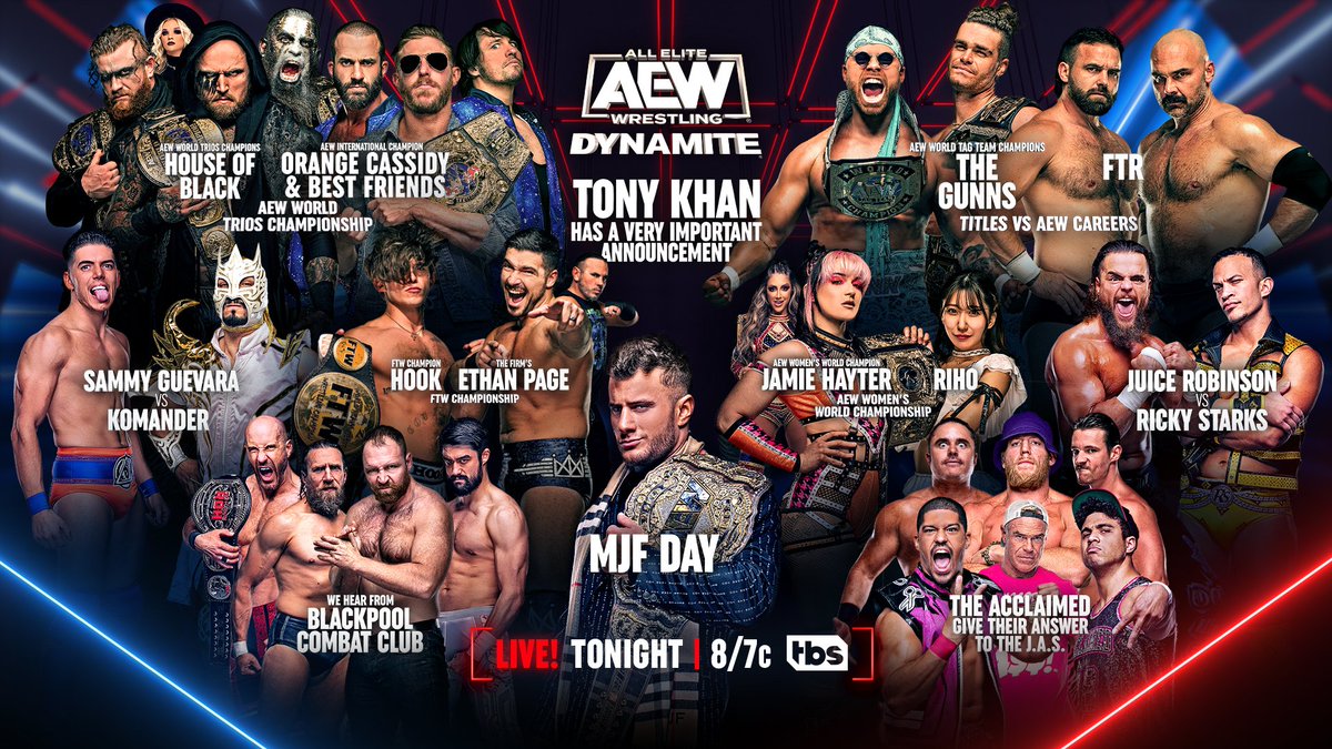 brijcopeland's tweet image. We&apos;re 15 mins out from #AEWDynamite LIVE on #TBSNetwork; tune in to #TBSNetwork RIGHT NOW #Airtel #AirtelXstreamFiber