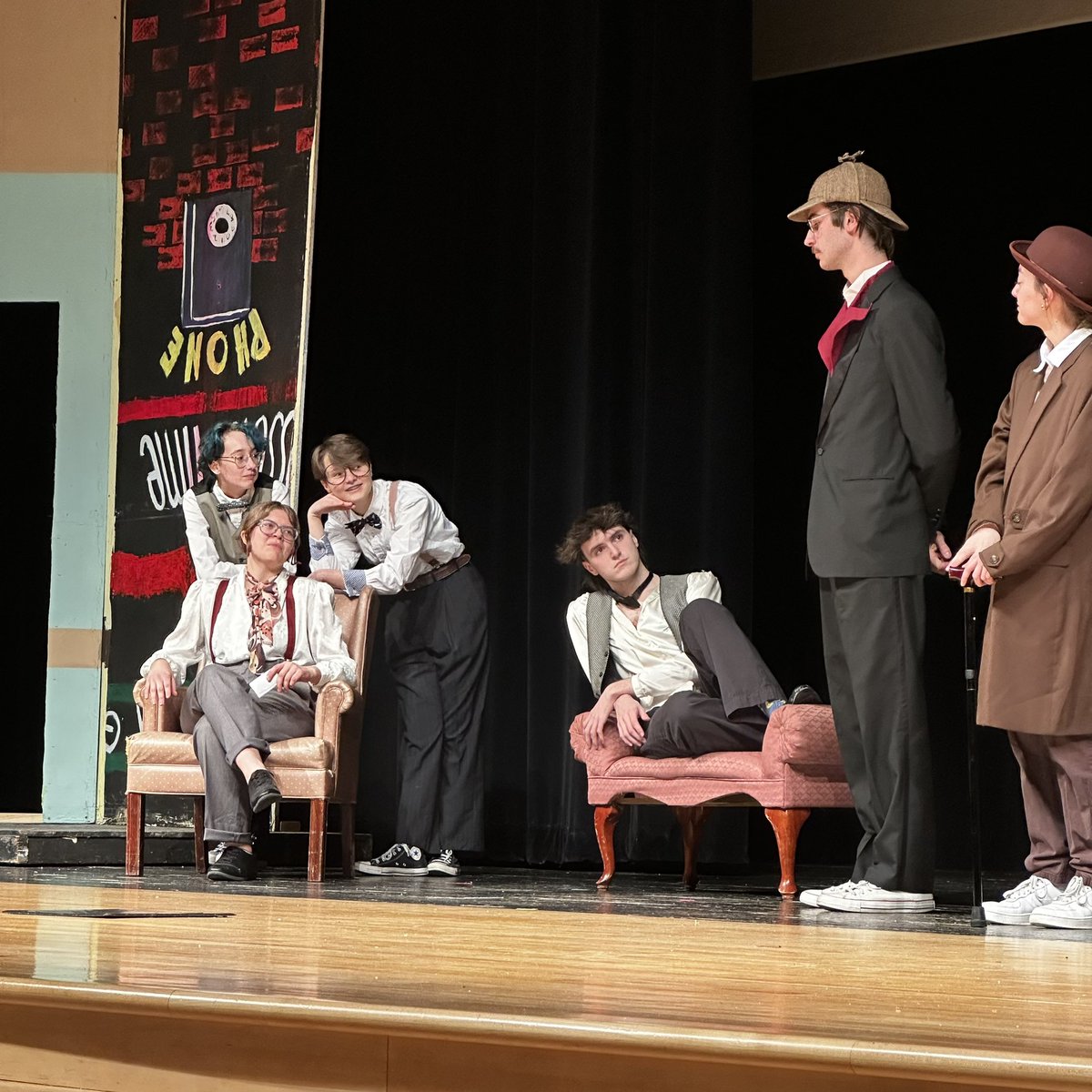 SEP_Drama's tweet photo. Remember, the Southeast Polk Drama Department's production of "Sherlock Holmes and the West End Horror" opens the 14th, 15th, and 16th of April!
Tickets are available for purchase through the website within our bio! #sep #seprams https://t.co/EpBkJJiVle