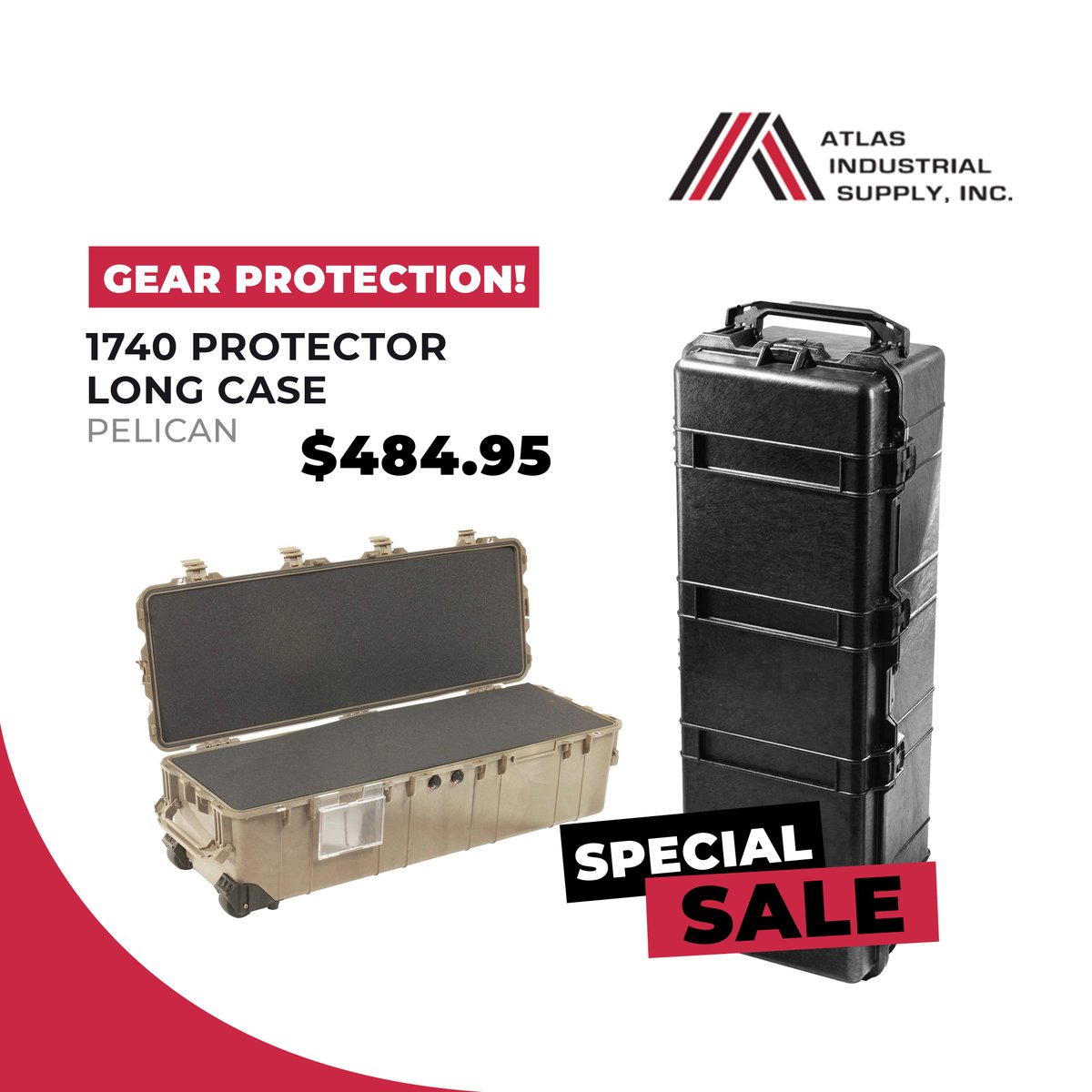 Defend your valuables with the Pelican 1740 Protector Long Case - the ultimate solution for safe transport.

📞 +1 281-591-2211
🌐 lar.one/Peli_6

#Pelican #ProtectorCase #LongCase #GearProtection #TravelEssentials #PelicanCases #Pelican1740