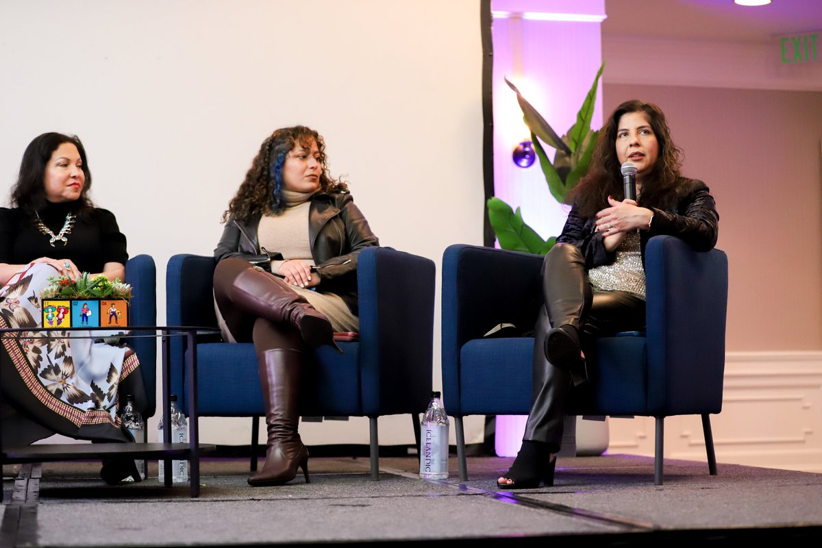 NALIP_org's tweet photo. We were all smiling faces at #DWIMF23 😁
Take a look at some of the diverse women leaders who joined us for DWIMF! We hope you feel inspired &amp; empowered to be the change in the media landscape. 

Photo Credit: Las Fotos Project/Textli Gallegos and Mia Pena

#WeAreInclusion https://t.co/3TxnvLlafD