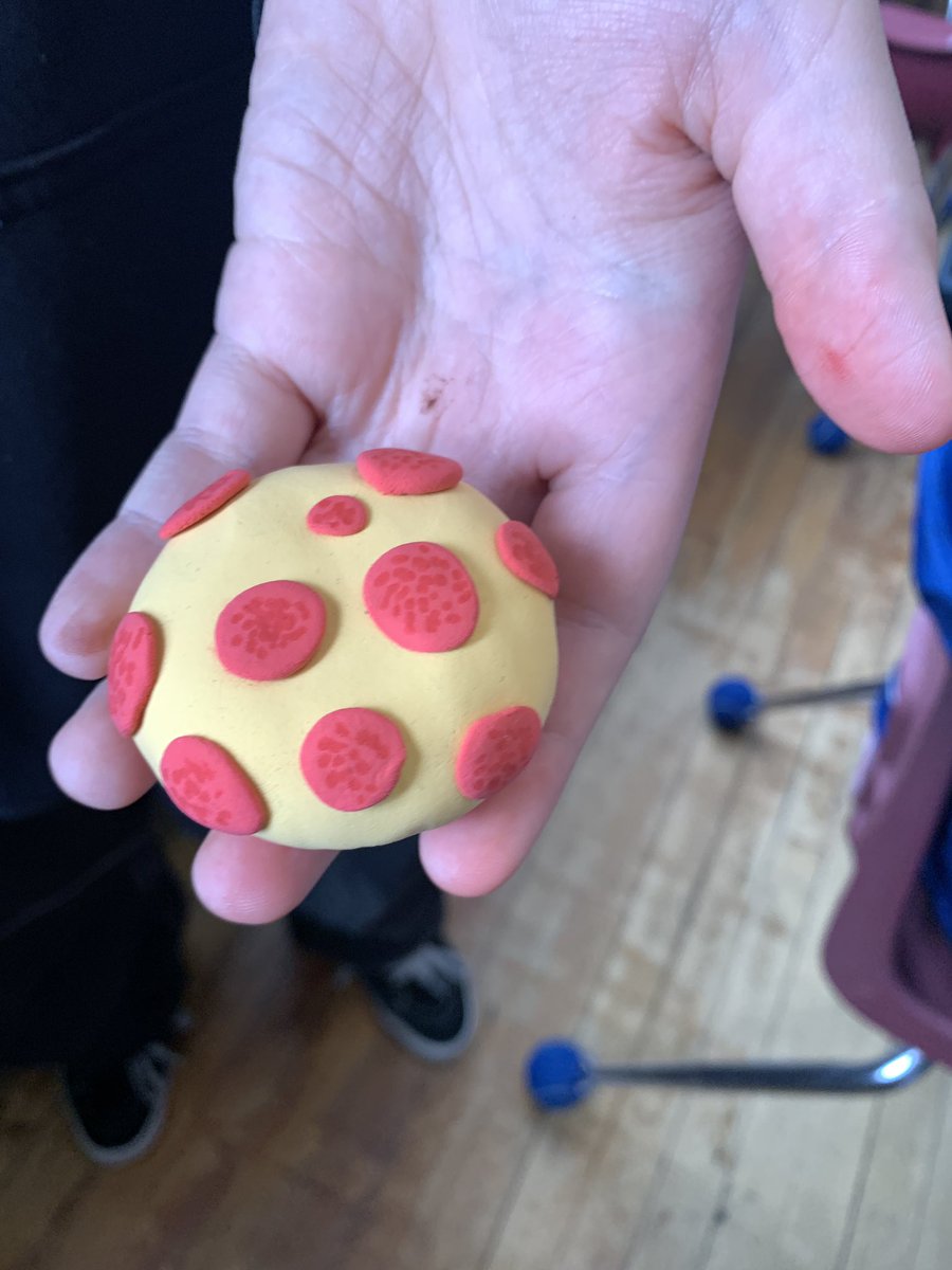 MsPineau's tweet photo. Donut be fooled! This pizza themed creator is eager to become part of the the ultimate design team! @ross_dsbn #STEMeveryday #community #creativity Did someone say ‘Donut Off’? @msaleeshaharris #teamworkmakesthedreamwork https://t.co/AmqJwSE7Ft