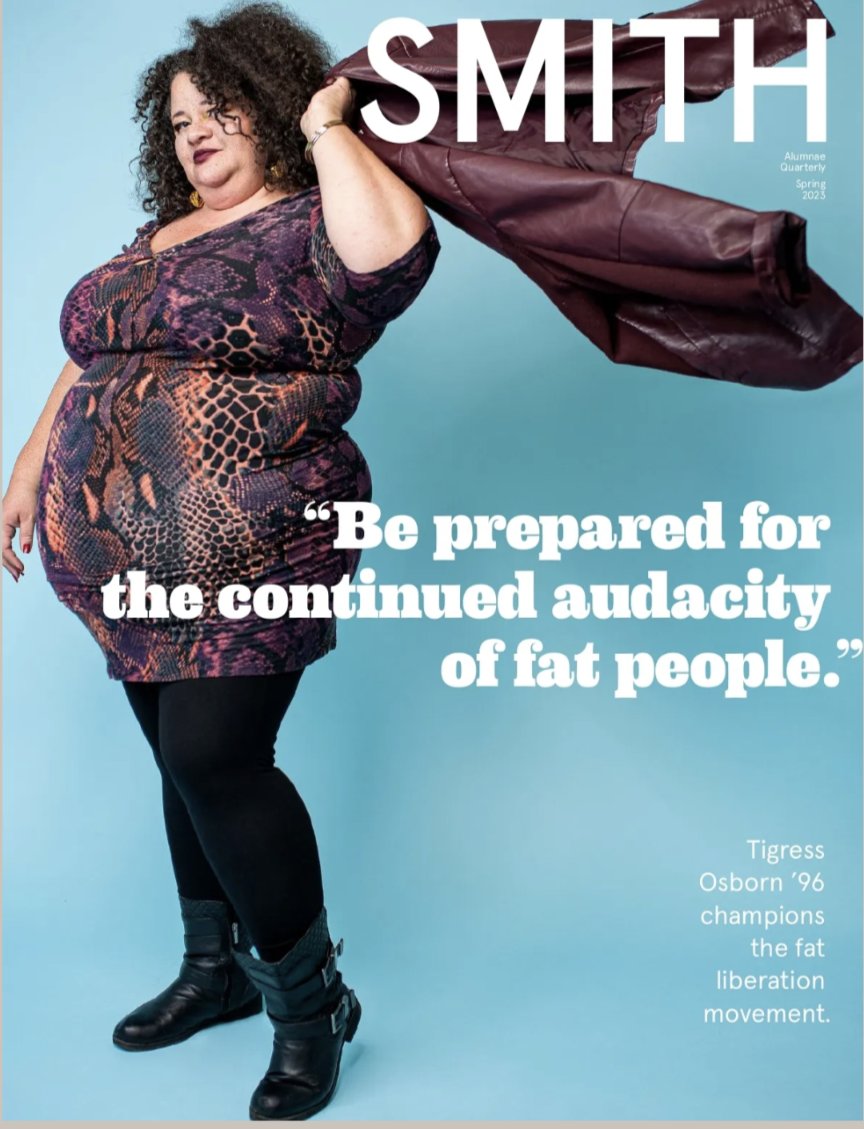 LAWhims_Whimsy's tweet photo. Need some uplifting news and photos?? Check out this amazing cover story in the Smith College alum magazine!! @yrfatfriend @MaintenancePod https://t.co/EhOCG1qm7A https://t.co/3Hw9NjJHUv