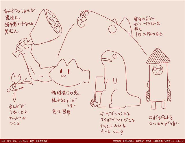 #tegaki_dt 