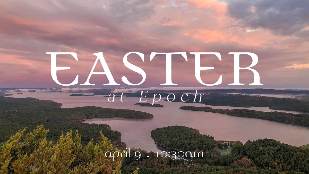 If you don’t have a place to worship or if you’re interested in who Jesus is and what Easter is about, I would love for you to join me at Epoch Church this Sunday.  😎 

<a href="/epochchurch/">Epoch Church</a>