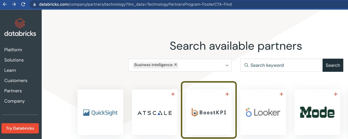 boostkpi's tweet image. BoostKPI is now a official Databricks partner! If you are one of the more than 7,000 customers on the platform, you can start getting insights from BoostKPI!