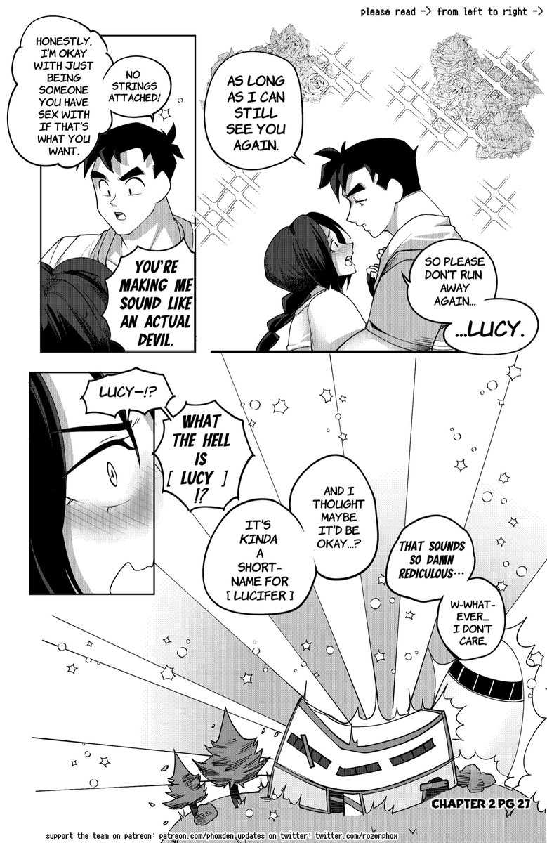 RozenPhox's tweet photo. Temptation  Chapter 2 - Page 27

Gohan doesn’t realize how slippery a slope that is… but now Videl has a nickname 🤭 https://t.co/MKKqSpDFZY