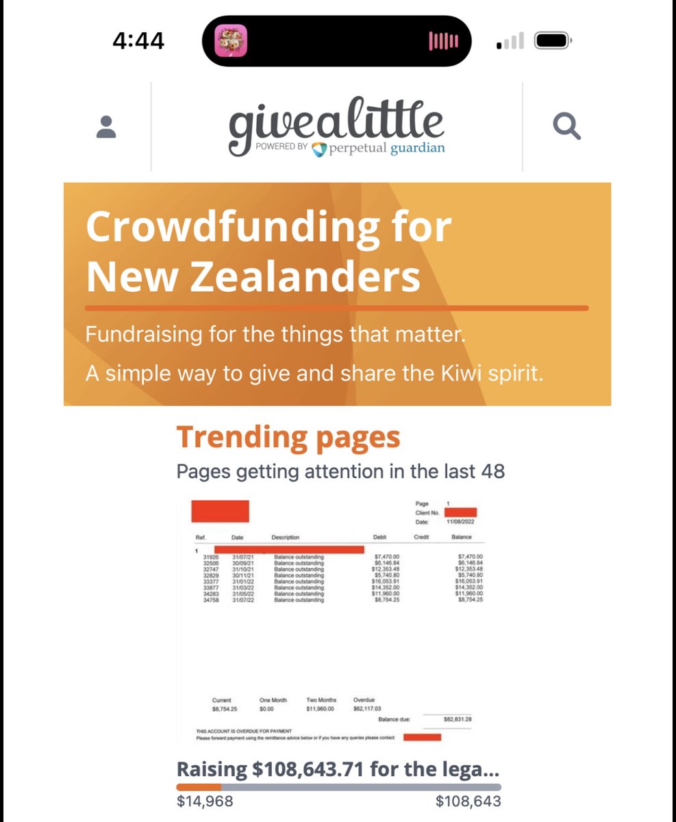 And we're NOW TRENDING #1 in Aotearoa!!

Hell yeah Mel, Micheala and team at <a href="/givealittle/">givealittle</a> for supporting us in supporting the various Maori &amp; Pasifika Founders. JUMP IN WITH US...... givealittle.co.nz/cause/legal-bi…