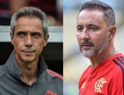 OficialSala12's tweet photo. Ele veio com a missão de superar um português. Só esqueceram de falar qual.

Vitor Pereira superou Paulo Sousa, ele é disparado o PIOR técnico dessa era vencedora do Flamengo. https://t.co/mBYzSHaskY