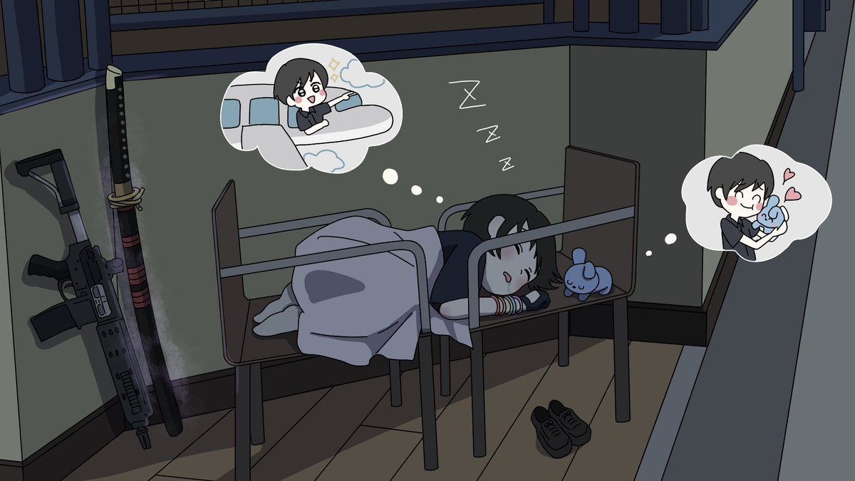 suisuioinu's tweet photo. 毎日警察署のイスで寝てるれむくん
こんな感じなのかなっていう妄想💭
#ストグラファンアート
#ごちゃマイ https://t.co/33pQSr9lcF