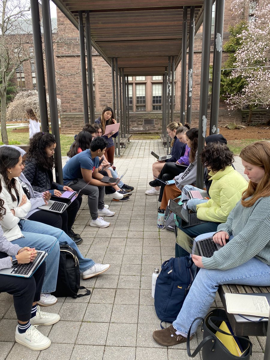 ericaflorencee's tweet photo. students are teaching class for the next two weeks 🫡 https://t.co/WC53s4uF6I