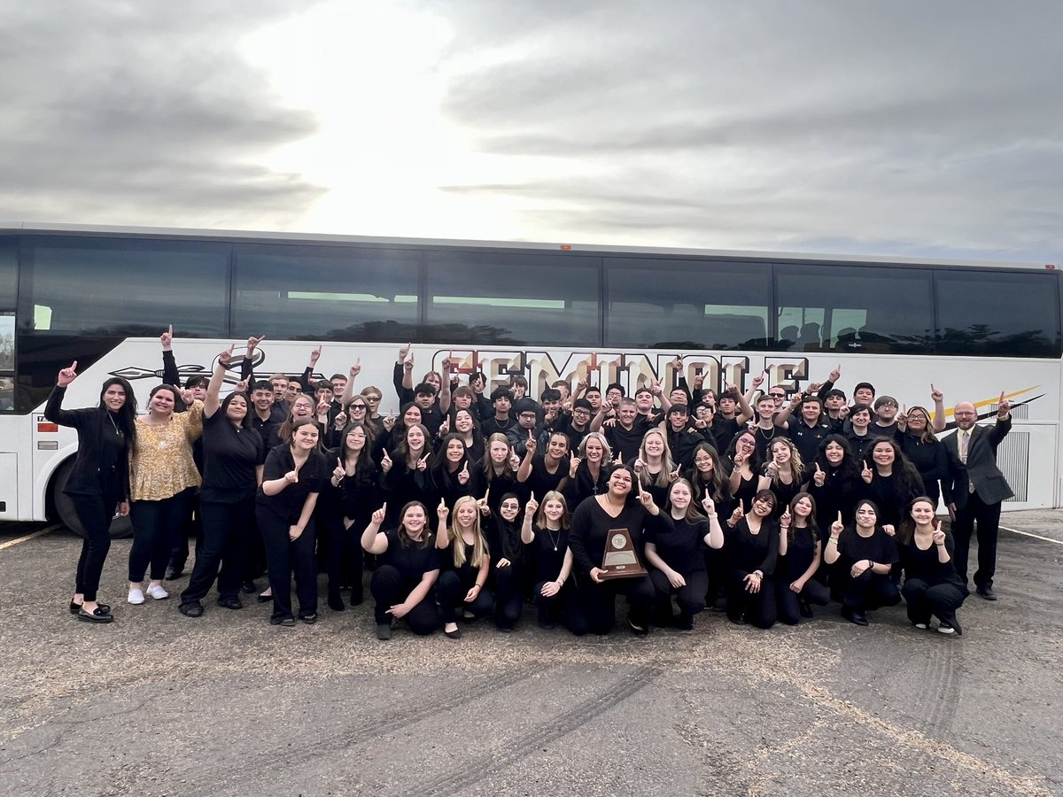SeminoleISD's tweet photo. Congratulations, #TR1BE! Straight 1's at the UIL Concert &amp; Sight-Reading Contest! https://t.co/a4hJqH6cli