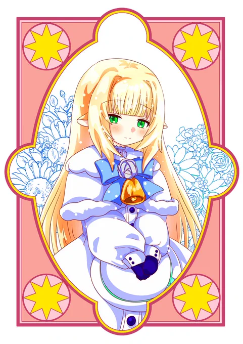メリーミルク姫の肖像画#Merry_at 