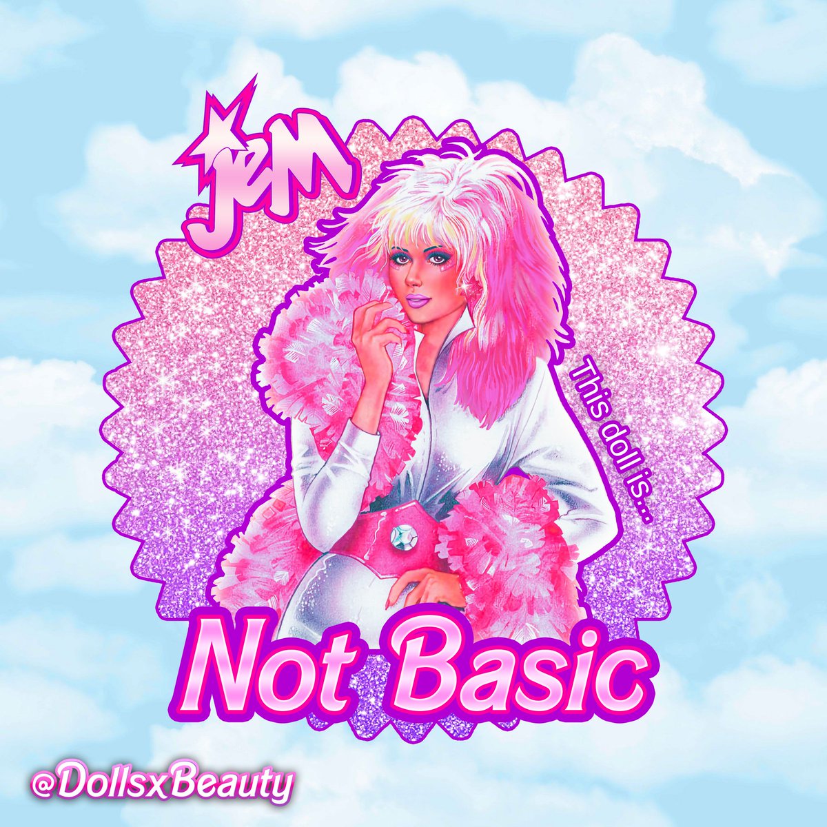 DollsxBeauty's tweet photo. This doll is not basic. ❤️
#jem #jemandtheholograms #trulyoutrageous #showtimesynergy #1980s #80s https://t.co/pl5b3zjfLT