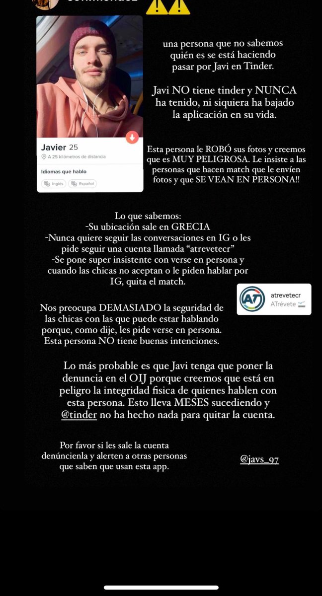 Hola! Me pasaron esto por ig 👀👀 cuidado plisss