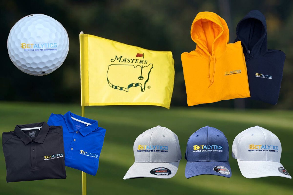 #TheMasters Giveaway!

Golf swag pack includes golf polo, dozen TaylorMade balls, sweater &amp; hat!

Rules: 
1. Follow <a href="/BetalyticsInc/">BetAlytics</a> 
1. Like/RT this post
2. Comment below with the Masters winner their total score.

Total score will serve as tiebreaker.
(e.g. Scottie Scheffler -10)