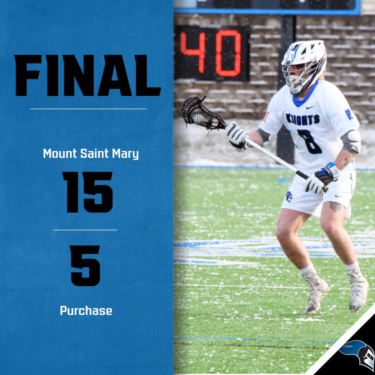 MSMCKnights's tweet photo. 🔷 @MSMCLacrosse Takes Skyline Opener 🔷
⚔️ Travers: 4G, 3A, 2 GB
⚔️ Olmstead: 3G, 1A, 5 GB, 2CT
⚔️ Frank: 1G, 4A
⚔️ Leen: 14 saves https://t.co/M95NQkoRSN
