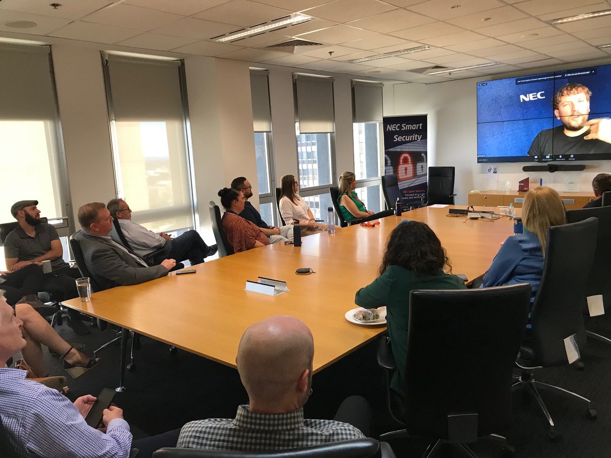 NEC Australia tweet media
