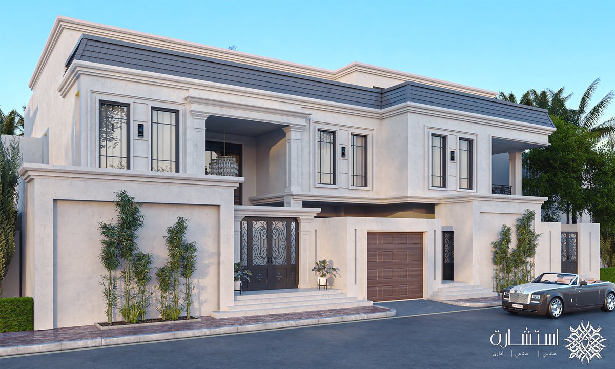 من اعمالنا: 

فلة سكنية على طراز نيو كلاسيك في حي #ابحر_الشمالية في مدينة #جدة 

#مخططات_معماريه #واجهات_خارجية #تصميم_داخلي #واجهات_خارجية