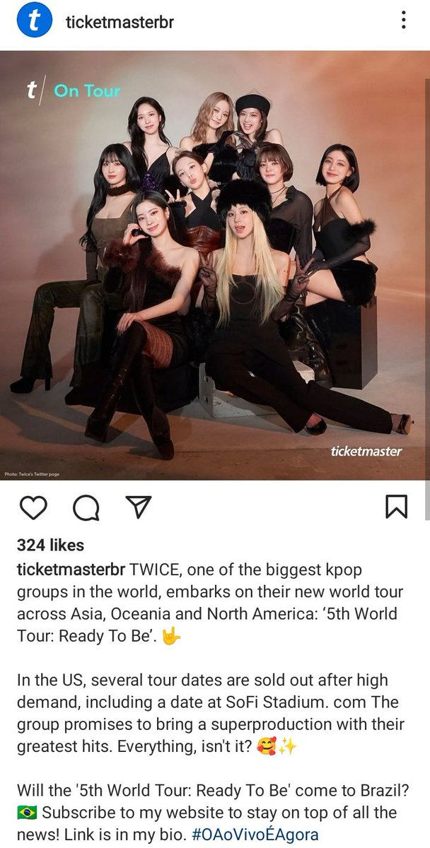 julie on Twitter "the official instagram account of Ticketmaster