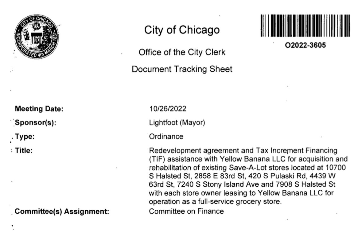 Yellow Banana is the new owner of several <a href="/SaveALot/">Save A Lot</a> locations