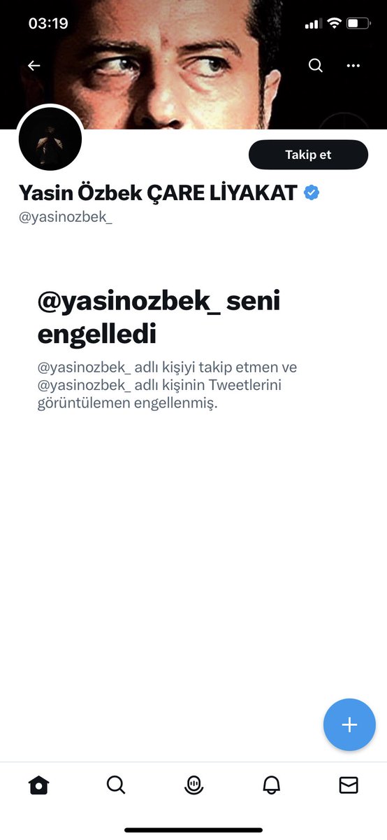 labeliflaflaf's tweet photo. Yav nalaka bu beni engellemiş https://t.co/E0rR2Xtzx1