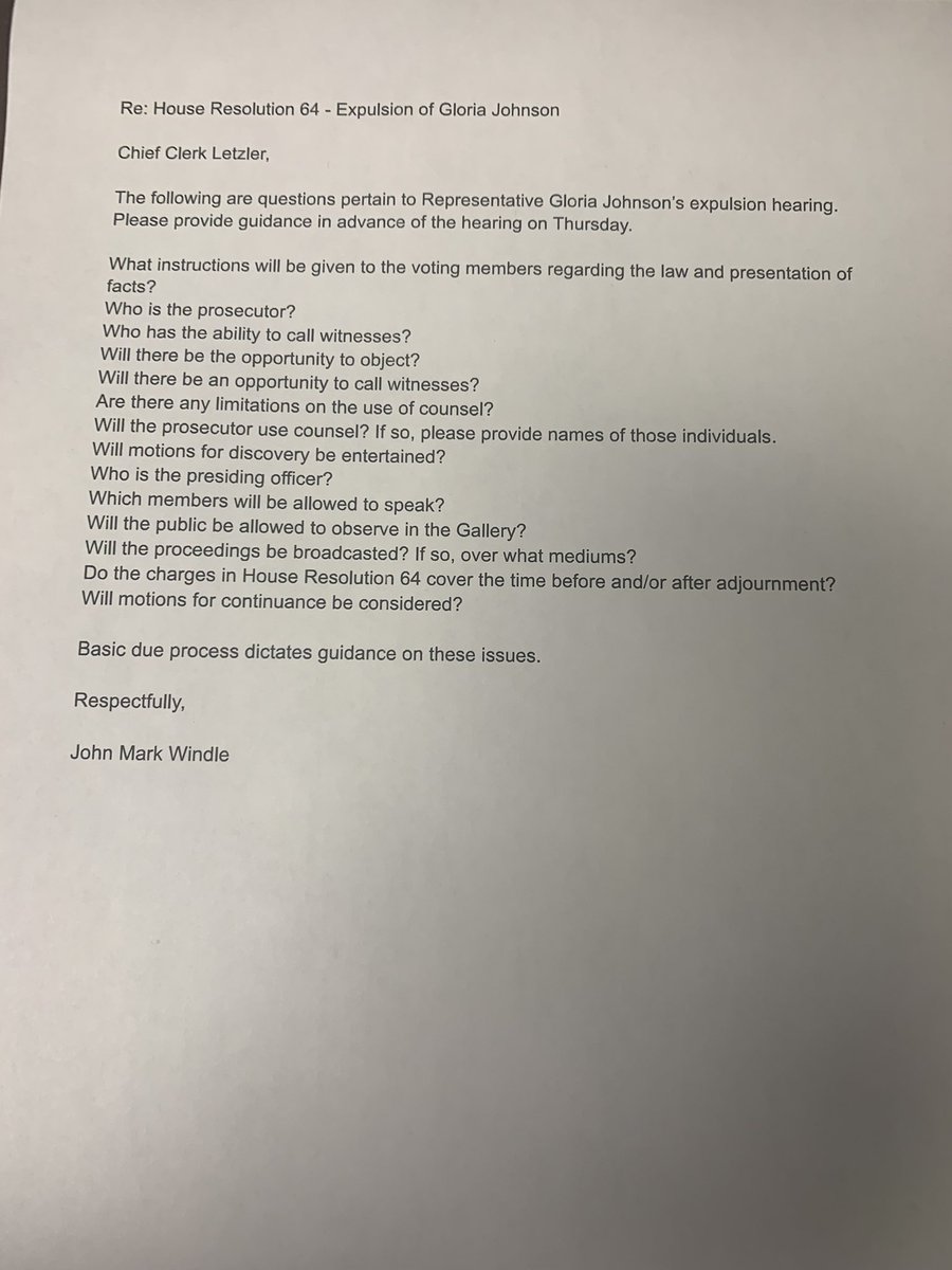 VoteGloriaJ's tweet photo. I am a citizen-legislator, a former teacher, and I’ve been set up to be cross-examined by a trained litigator as they deny me counsel. It will be interesting to see if the 3/4 majority GOP house will allow me counsel. https://t.co/XuF99e1iE2