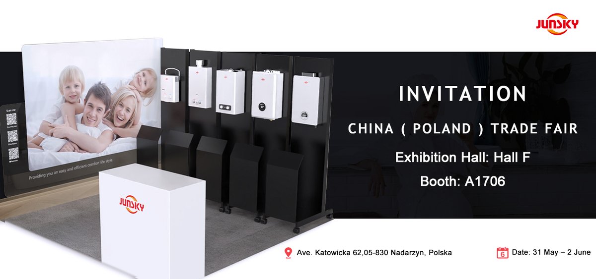 📷 📷 📷 2023 CHINA (POLAND) TRADE FAIR -📷MAY 31-JUNE 2,2023 📷
📷Address: Ave. Katowicka 62,05-830 Nadarzyn, Polska
📷Hall: Hall F
📷Booth: A1706
#exhibition #exhibition2023 #exhibitionbooth #junsky #tradefair #tradefair #gaswaterheater #poland