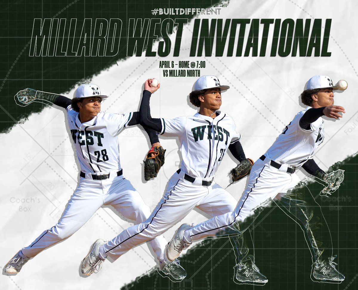 MWHSactivities's tweet photo. The Frank Ryan Invitational begins Thursday at 10 am. Millard West will play at 7 pm vs. Millard North. #builtbifferent #WildcatPower https://t.co/loS0pjDZ6F