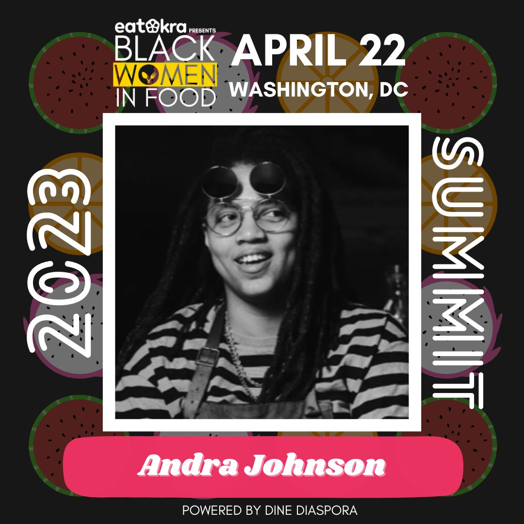 Excited to speak at @DineDiaspora’s Black Women in Food Summit presented by @EatOkratheApp on 4/22 in DC!  The event gathers Black women across the food and beverage industry for learning, networking, and support.  
bwifsummit2023.splashthat.com
#Blackwomeninfood #bwifsummit