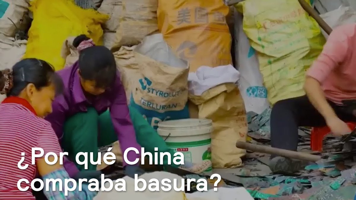 ¿Por qué China compraba basura?” - Foro Global youtu.be/kEmjbEHkibc , usa focos LED en casa, #extincion