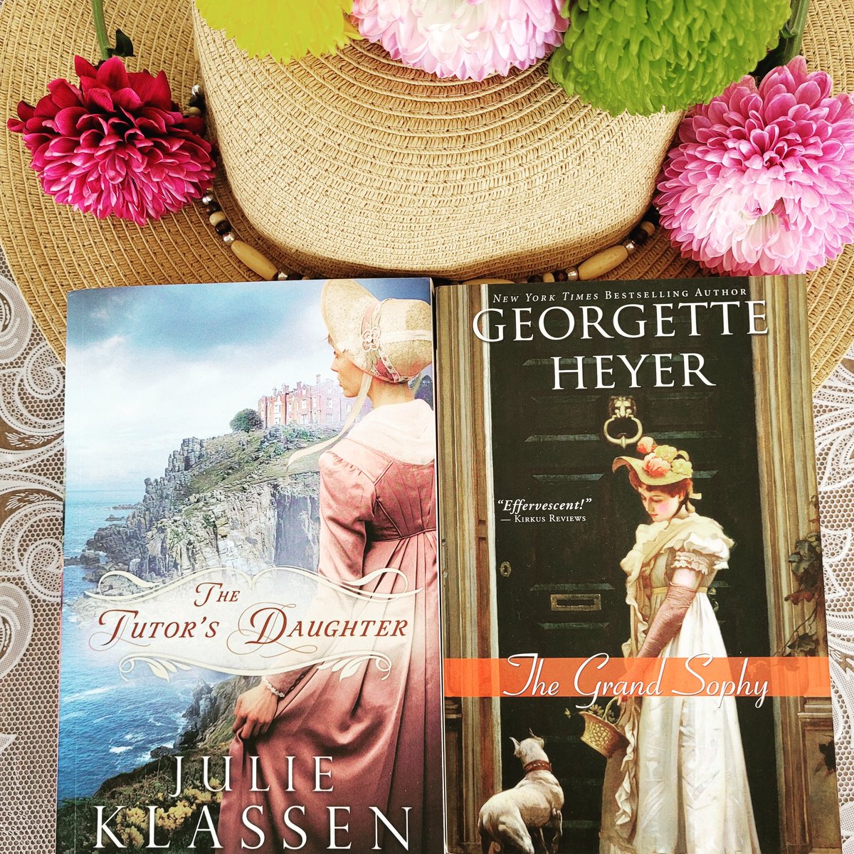 Laura's Reviews (@laurasreviews1) on Twitter photo What do you think about hats on the covers of books? Do you have an Easter Bonnet? #BookTwitter #historicalromance #georgetteheyer <a href="/Julie_Klassen/">Julie Klassen</a> #Easterbonnet What do you think about hats on the covers of books? Do you have an Easter Bonnet? #BookTwitter #historicalromance #georgetteheyer <a href="/Julie_Klassen/">Julie Klassen</a> #Easterbonnet