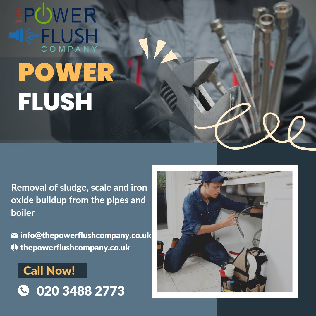 Say goodbye to clogged pipes and hello to a powerful flow! 💪🚰 Our power flush service will leave your plumbing system running like new. #powerflush #plumbingservice #cleanpipes #homeimprovement #waterflow #flushitout #plumbingproblems #homeremodeling