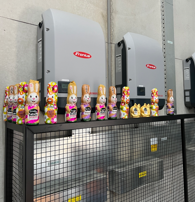 Every year at Caspak, the Easter Bunny turns up in different locations for employees...