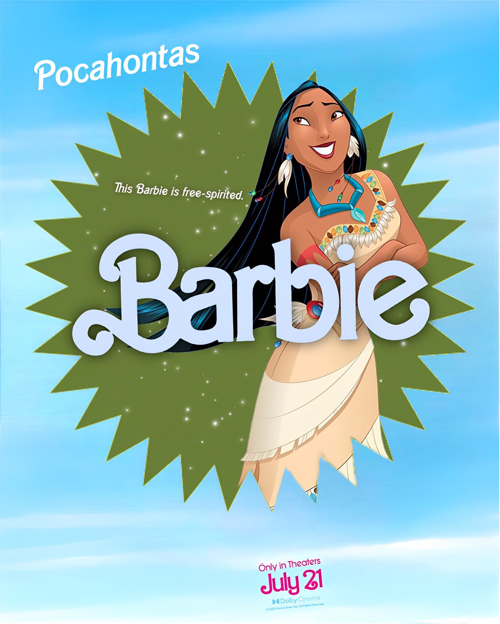 Barbie pocahontas disney clearance
