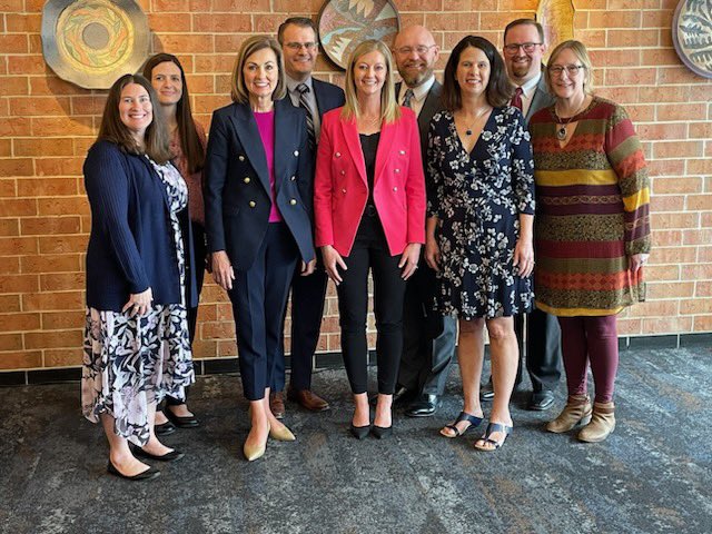 LetscheLevi's tweet image. A truly amazing day celebrating the excellence in education across the state of Iowa! Truly humbled to be a part of an event with so many gifted educators!  #BetterToday