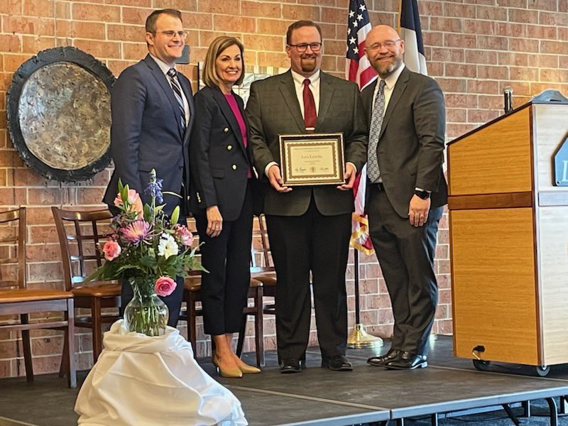 LetscheLevi's tweet image. A truly amazing day celebrating the excellence in education across the state of Iowa! Truly humbled to be a part of an event with so many gifted educators!  #BetterToday