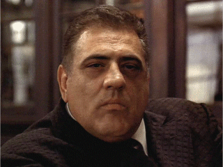 NormGottfried's tweet photo. Who doesn't think Trump lawyer Joe Tacopina is Luca Brasi from the Godfather? https://t.co/apC8FeR5fx