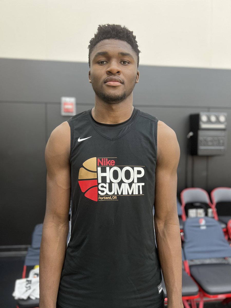 Ibrahim Sacko’23 @SackoIb04551024 of @jaddisonmbb has earned offers from Oregon & Arizona State, but is also open to professional opportunities. The 6’5” wing with a 7’ wingspan is playing at @nikehoopsummit this week.