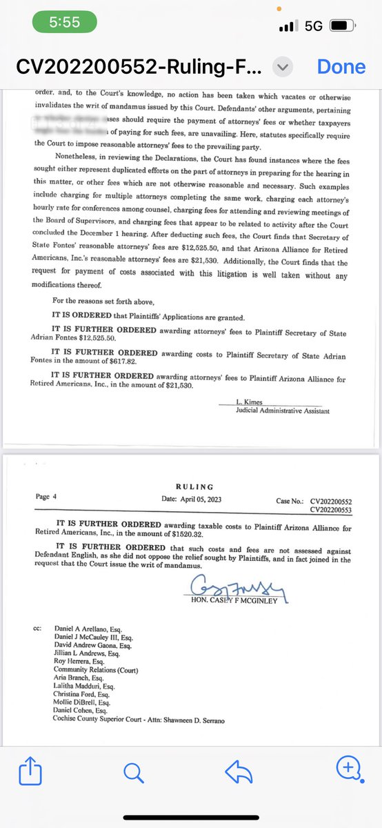 Kurt Rex Cooper 💚 on Twitter "RT yvonnewingett NEW IN ARIZONA—Court