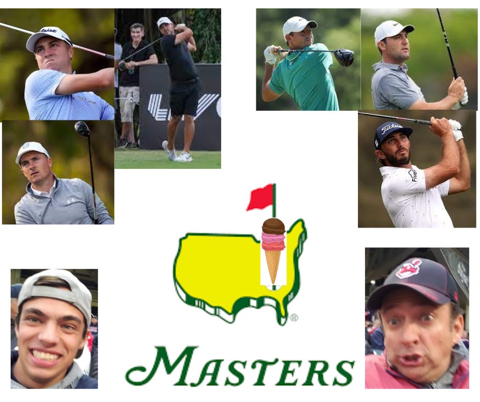 pass_the_mic_'s tweet photo. Hello friends, the 5th annual Pass The Mic #themasters Ice Cream bet picks are in 

Enzo: Thomas, Spieth, Koepka

Theo Mike: Scheffler, McIlroy, Homa https://t.co/GFrW5AsvxG