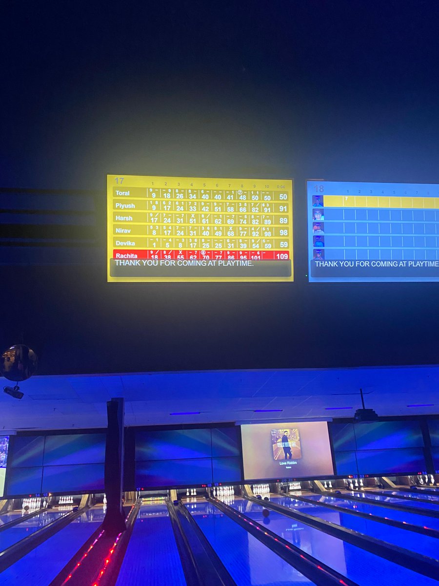 RachitaSanjay's tweet photo. Your girl killed it at the Bowling event last weekend organised by GBC!!!!!
#GBCbowling #sagbc #MARK1051 #bowling #weekendplans https://t.co/IkFYLv8Dim